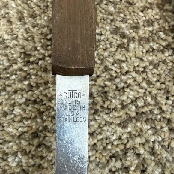 Lot Of 3 Mid Century Modern Kitchen Utensils One Cutco Ladle 2 Flint Utensils - Picture 3 of 10